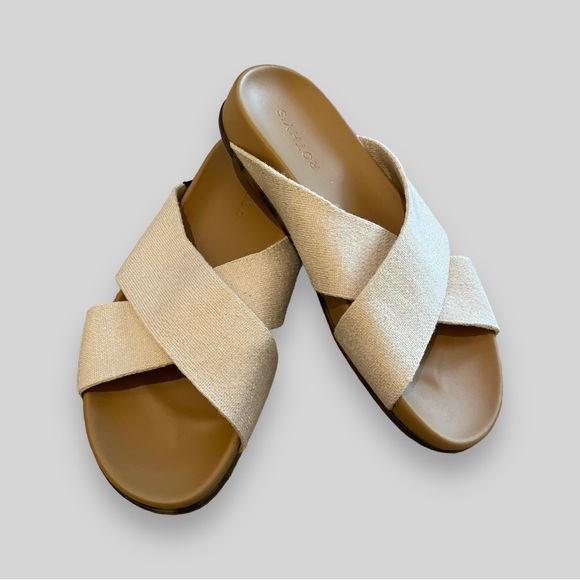 Rothy's Shoes - Rothy's Cream Sandals